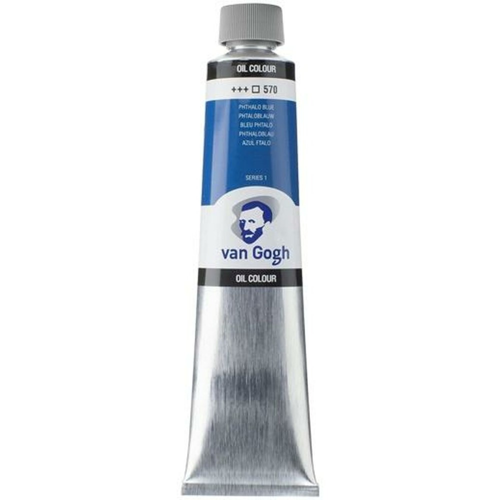 Pittura ad olio Talens Van Gogh 570 Azzurro 200 ml    