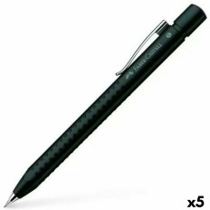 Portamine Faber-Castell Grip 2011 Nero 0,7 mm (5 Unità)    