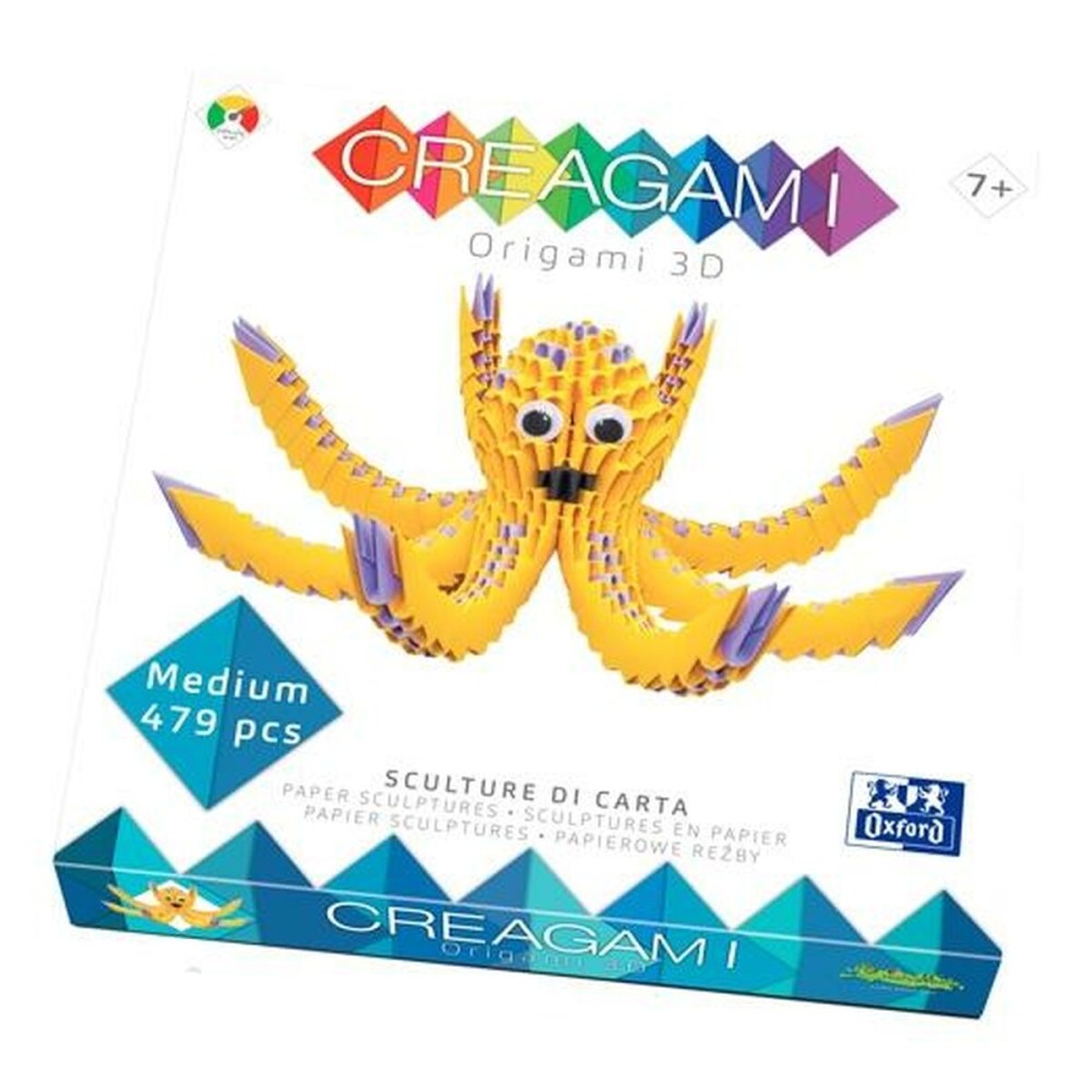 Gioco Fai-da-te con Carta Oxford Creagami 3D Polipo    