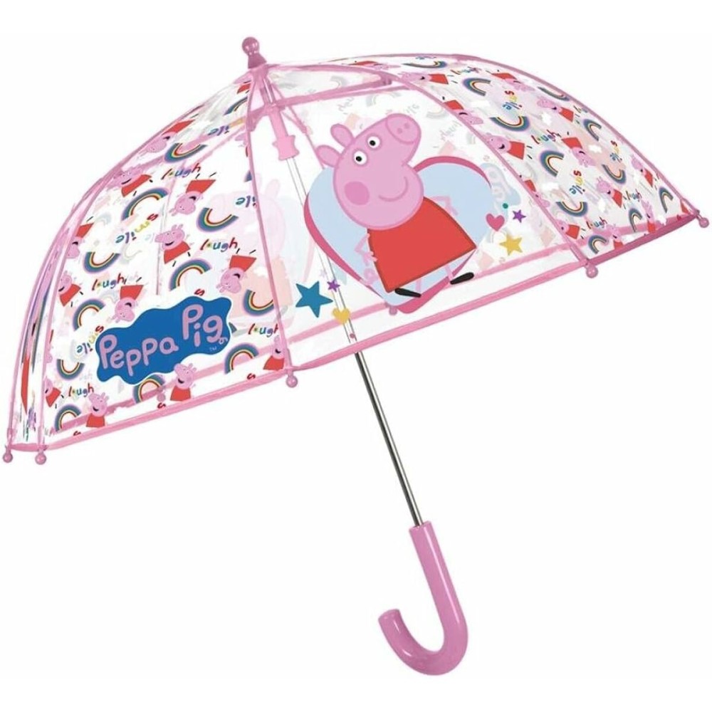 Ombrelli Peppa Pig Perletti Fibra di Vetro Ø 64 cm Per bambini    