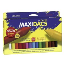 Colori a Cera Alpino Maxidacs Multicolore (24 Unità)    