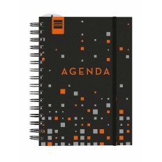 Agenda Finocam Pixel Multicolore Quarto 15,5 x 21,5 cm 2024-2025    