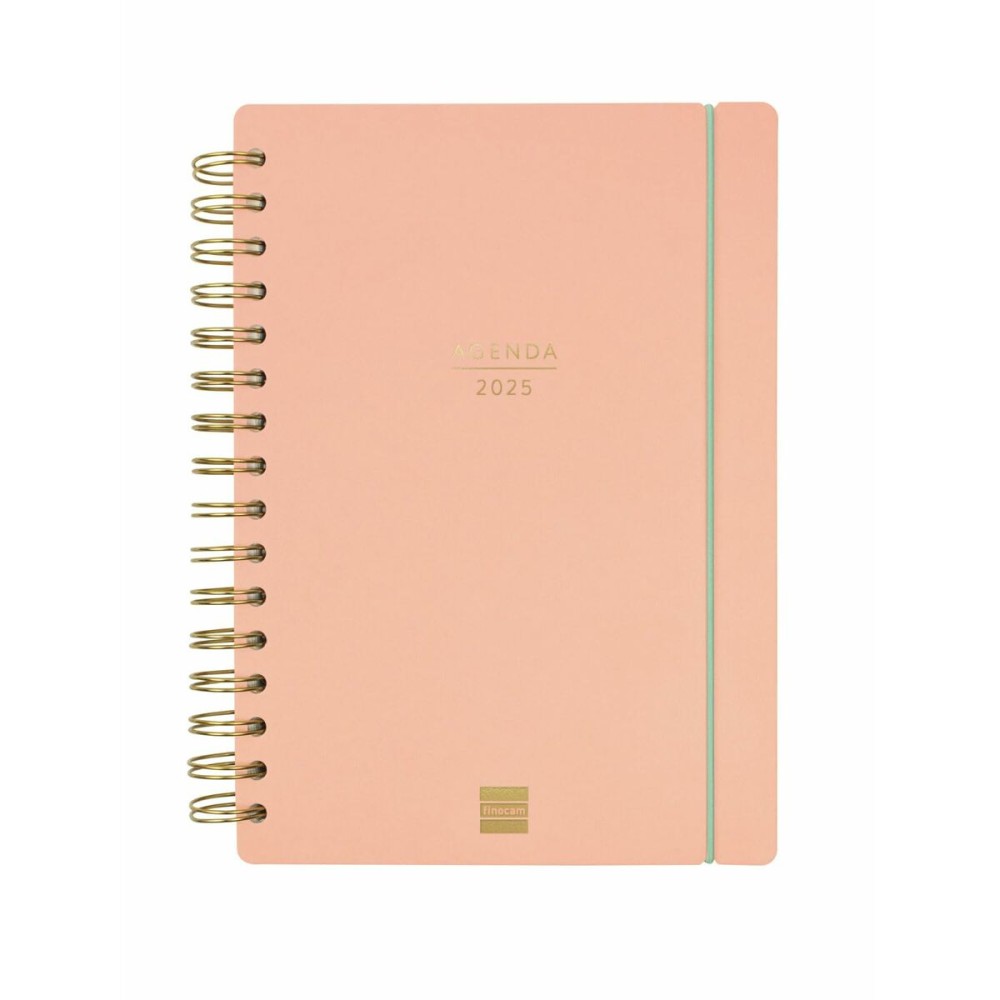 Agenda Finocam Haiku Corallo A5 15,5 x 21,2 cm 2024-2025    