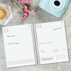 Agenda Finocam COOL Multicolore Quarto 15,5 x 21,2 cm 2024-2025 Floreale    