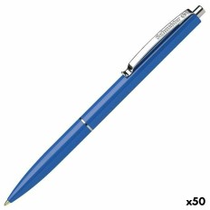 Penna Schneider K15 Azzurro Con clip Ricaricabile (50 Unità)    