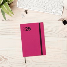 Agenda Finocam DYNAMIC MARA Y10 Fucsia A5 14 x 20,4 cm 2025    