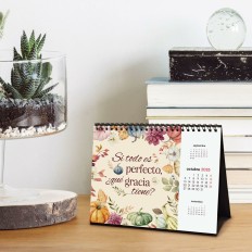 Calendario da Tavolo Finocam FRASES MOTIVADORAS Multicolore Carta 21 x 15 cm 2025    