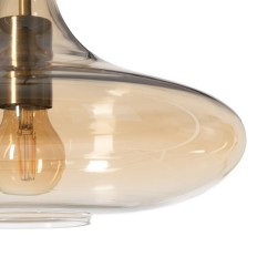 Lampadario Dorato Caramello 60 W    