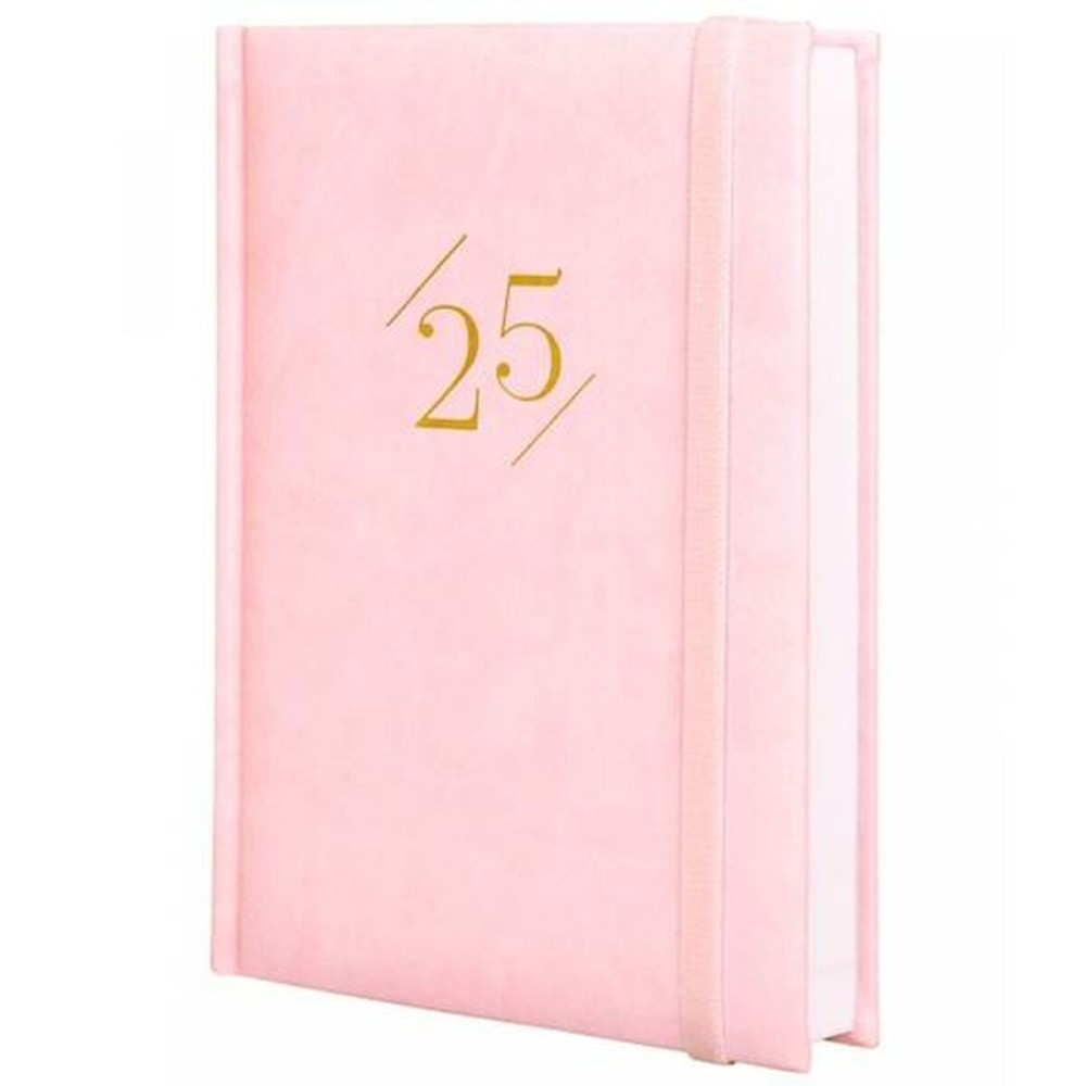 Agenda Finocam DYNAMIC LONDON Y10 Rosa A5 14 x 20,4 cm 2025    