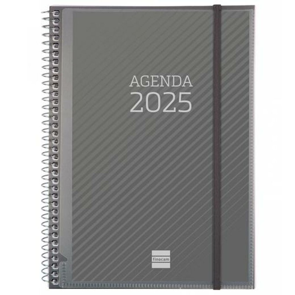 Agenda Finocam Grigio A5 15,5 x 21,2 cm 2025    