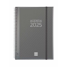 Agenda Finocam Grigio A5 15,5 x 21,2 cm 2025    