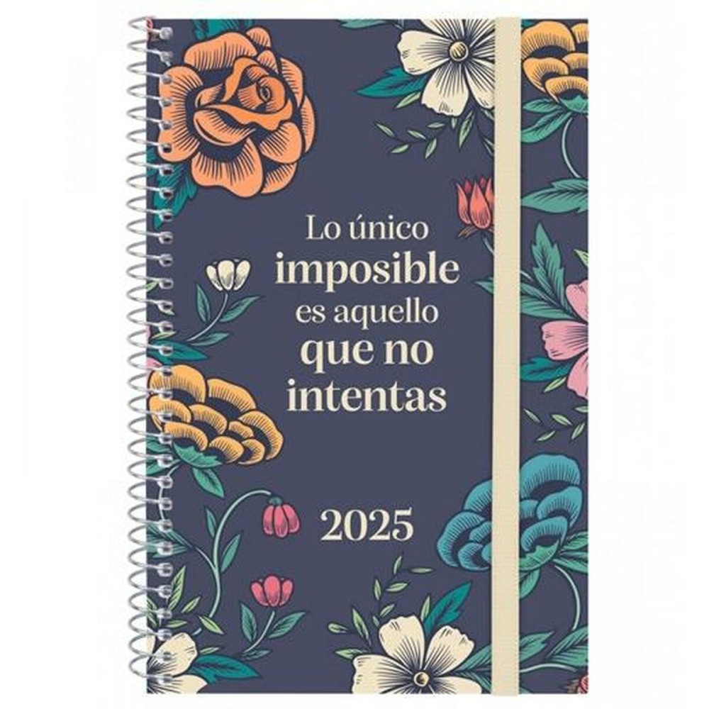 Agenda Finocam DESIGN COLLECTION 11,7 x 18,1 cm 2025 Floreale    