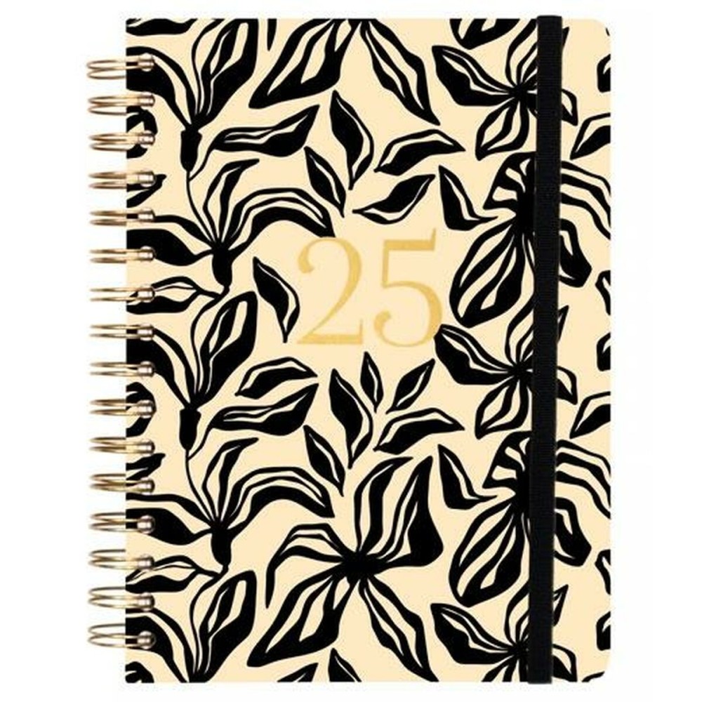 Agenda Finocam YOU A5 15,5 x 21,2 cm 2025 Floreale    