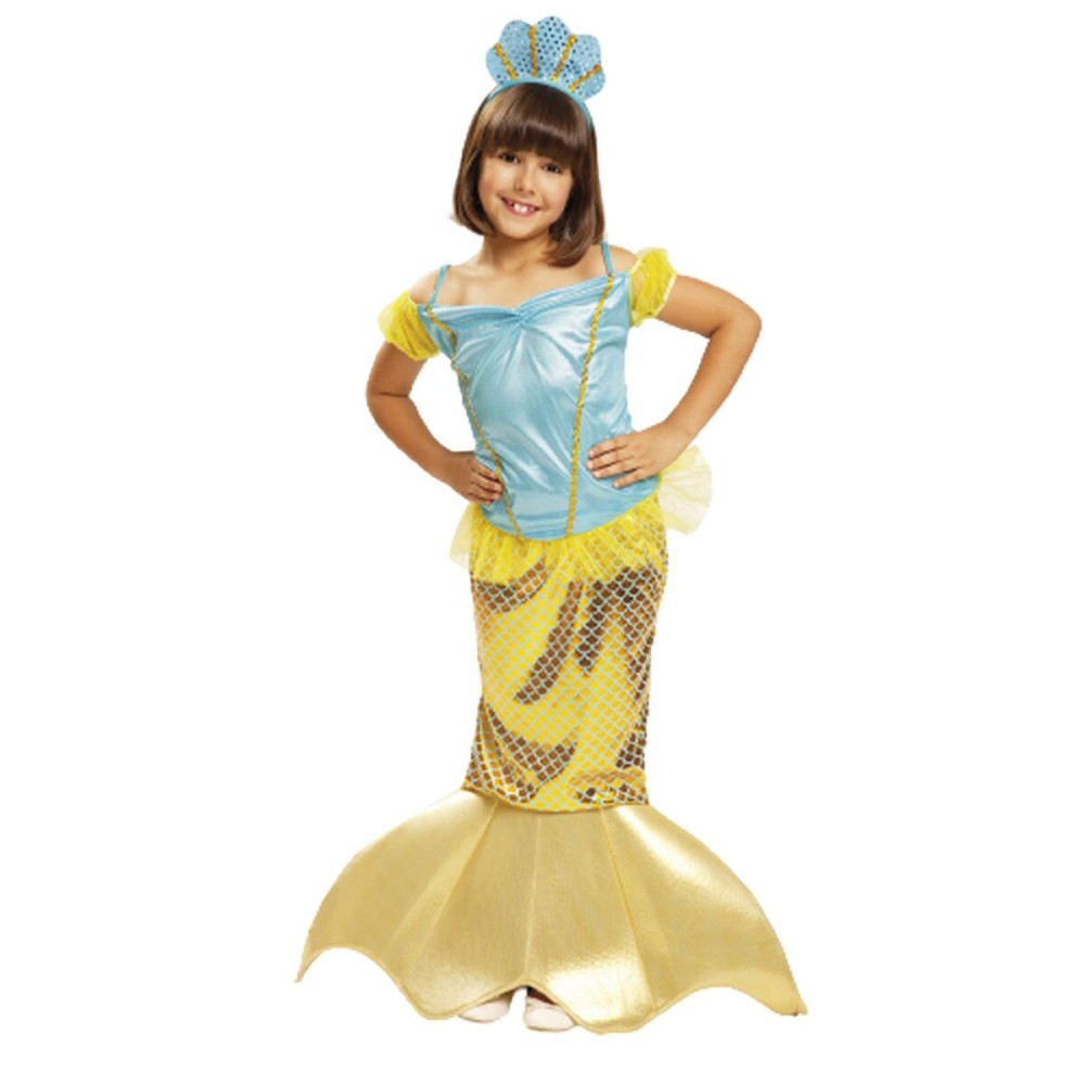 Costume per Bambini My Other Me Sirena (2 Pezzi) Taglia  7-9 Anni 