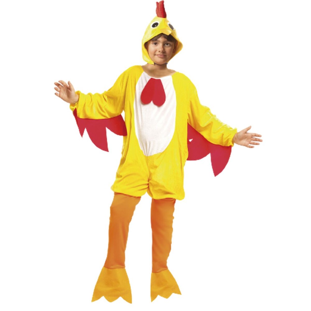 Costume per Bambini My Other Me Gallo (3 Pezzi) Taglia  5-6 Anni 