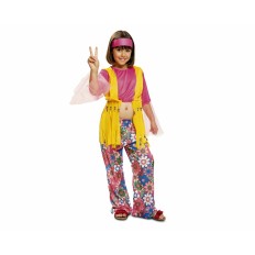 Costume per Bambini My Other Me Hippie 3-4 Anni (2 Pezzi) Taglia  3-4 Anni 