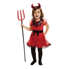 Costume per Bambini My Other Me Diavolo Donna (2 Pezzi) Taglia  3-4 Anni 