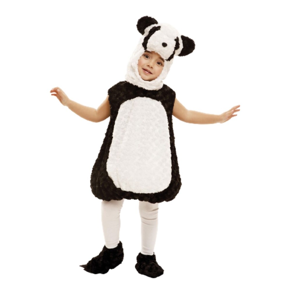 Costume per Bambini My Other Me Nero Bianco Panda (3 Pezzi) Taglia  3-4 Anni 