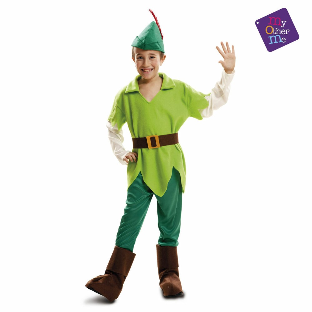 Costume per Bambini My Other Me Verde Peter Pan (5 Pezzi) Taglia  3-4 Anni 