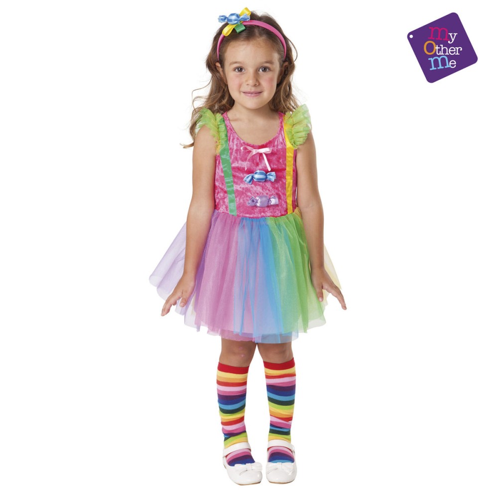 Costume per Bambini My Other Me Sweet Candy 1-2 anni (2 Pezzi) Taglia  1-2 anni 