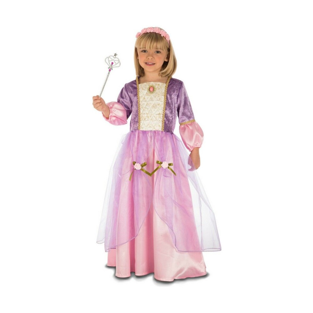 Costume per Bambini My Other Me Viola Principessa (2 Pezzi) Taglia  7-9 Anni 