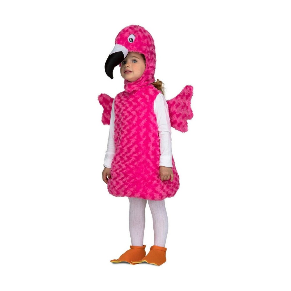 Costume per Bambini My Other Me Rosa Fenicottero rosa (4 Pezzi) Taglia  12-24 Mesi 