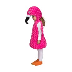 Costume per Bambini My Other Me Rosa Fenicottero rosa (4 Pezzi) Taglia  12-24 Mesi 