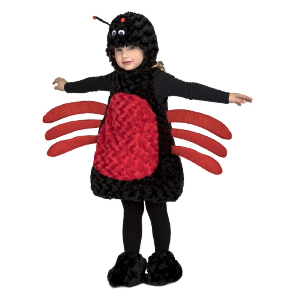 Costume per Bambini My Other Me Rosso Nero Ragno (3 Pezzi) Taglia  3-4 Anni 