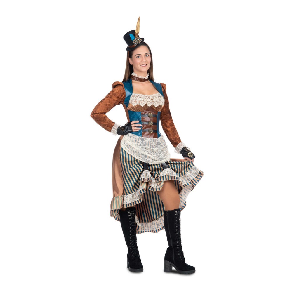 Costume per Adulti My Other Me Steampunk (3 Pezzi) Taglia  M/L 