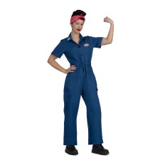 Costume per Adulti My Other Me Rosie the Riveter (3 Pezzi) Taglia  S 