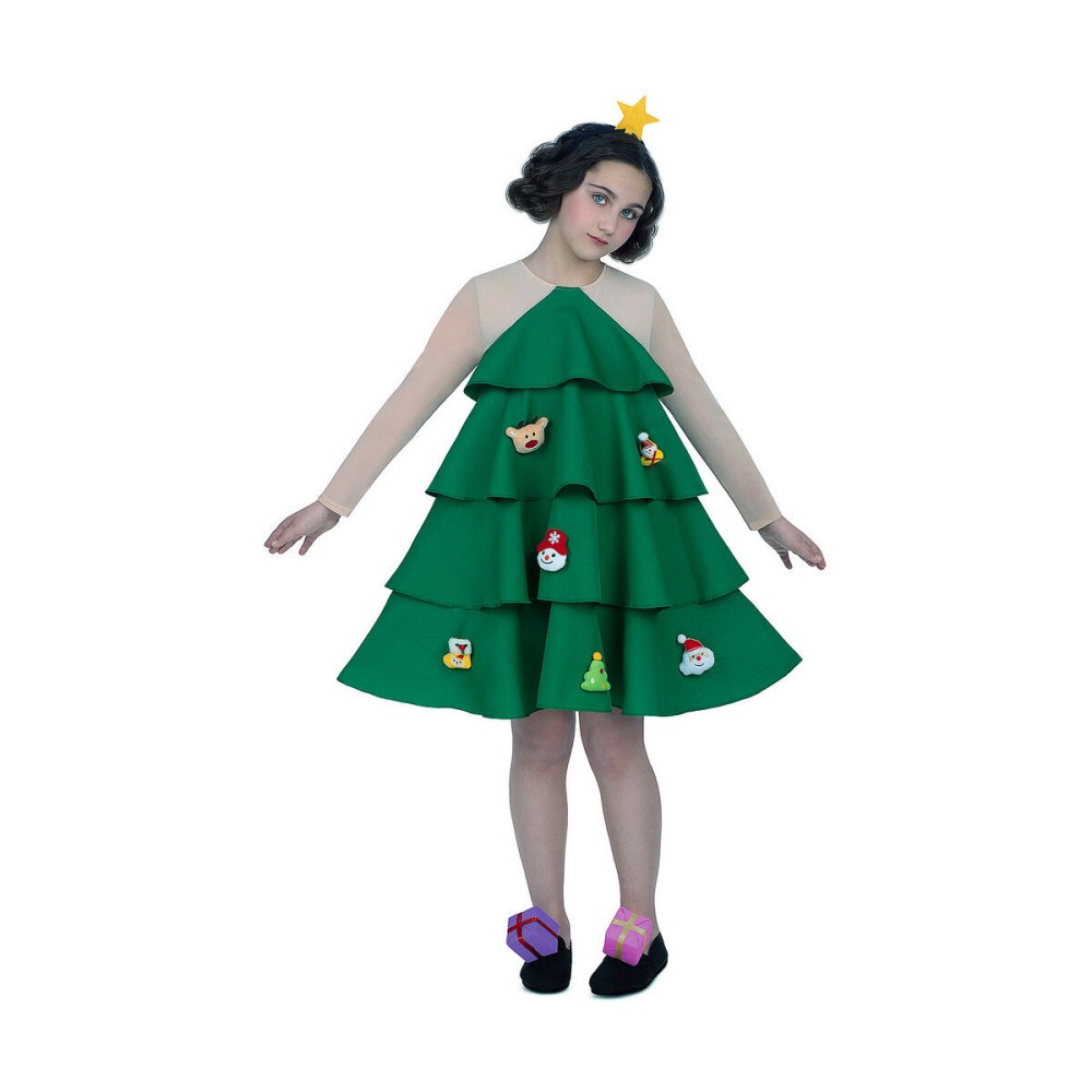 Costume per Adulti My Other Me Albero di Natale (3 Pezzi) Taglia  3-4 Anni 