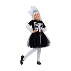 Costume per Bambini My Other Me Scheletro (3 Pezzi) Taglia  5-6 Anni 