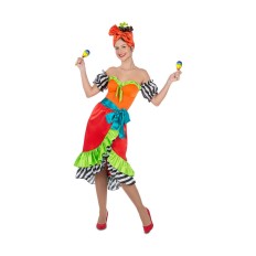 Costume per Adulti My Other Me Danzatrice di Rumba (5 Pezzi) Taglia  L 