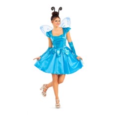 Costume per Adulti My Other Me Azzurro Fata (4 Pezzi) Taglia  M/L 