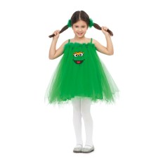 Costume per Neonati My Other Me Sesame Street Verde (2 Pezzi) Taglia  12-24 Mesi 