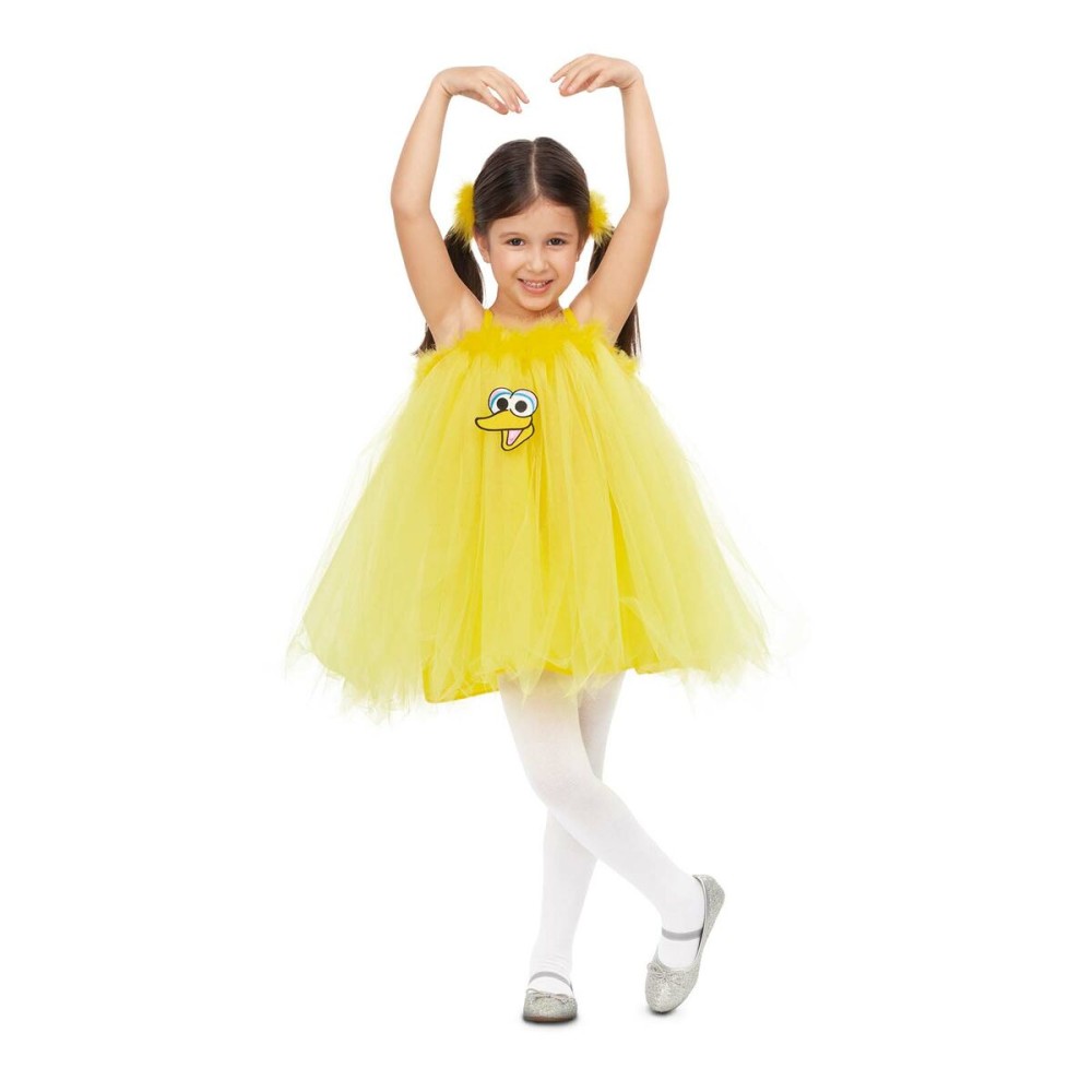 Costume per Neonati My Other Me Big Bird Sesame Street Giallo (2 Pezzi) Taglia  3-4 Anni 