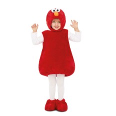 Costume per Bambini My Other Me Elmo Sesame Street (3 Pezzi) Taglia  3-4 Anni 