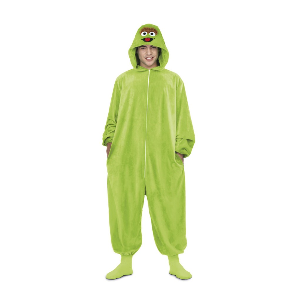 Costume per Adulti My Other Me Sesame Street Verde XS Taglia  XS 