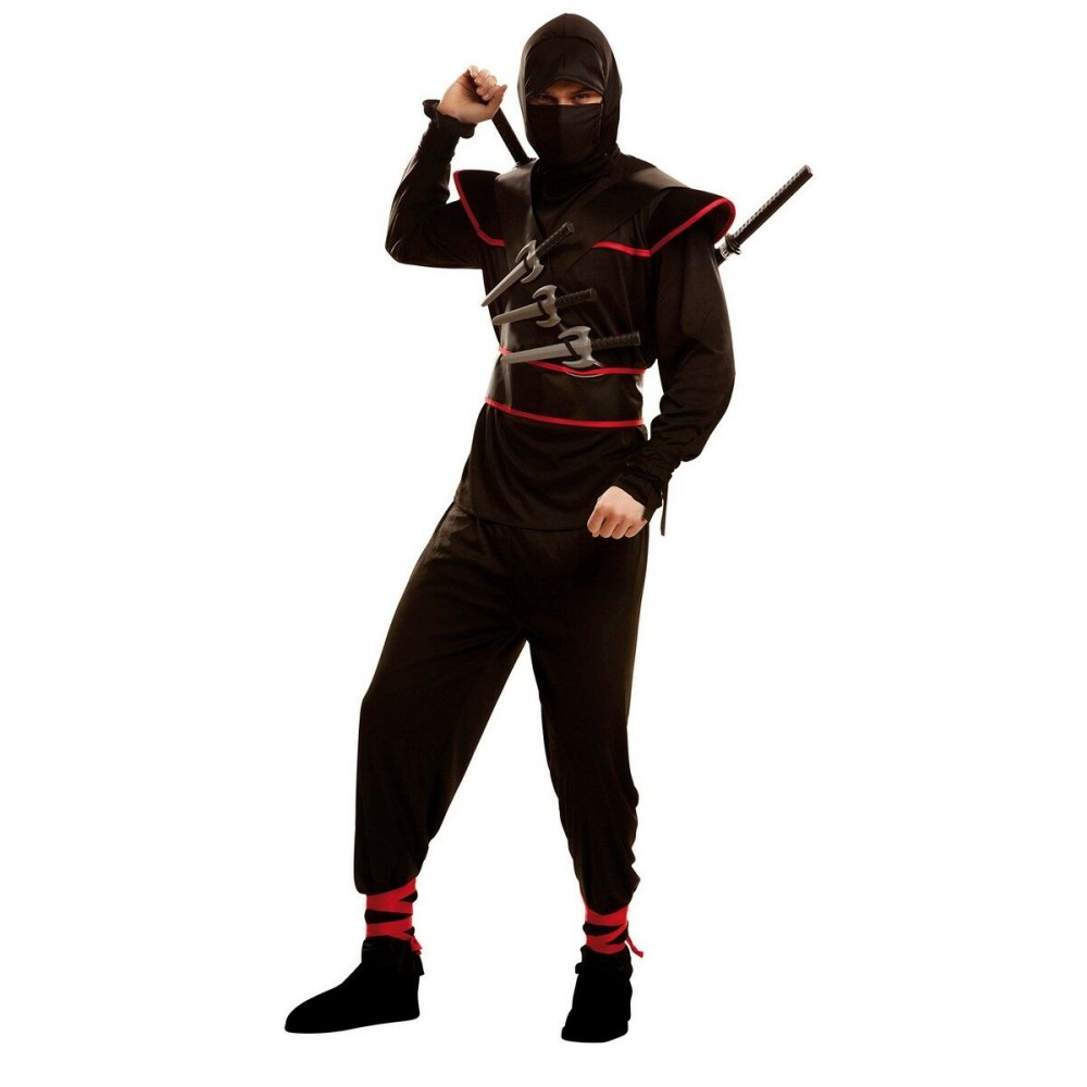 Costume per Adulti My Other Me Ninja Assassino (5 Pezzi) Taglia  S 