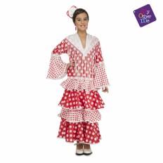 Costume per Adulti My Other Me Rocio Rosso Ballerina di Flamenco (1 Pezzi) Taglia  10-12 Anni 