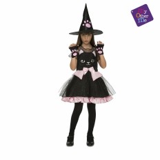 Costume per Bambini My Other Me Strega Gattino (3 Pezzi) Taglia  5-6 Anni 