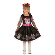 Costume per Bambini My Other Me Teschio (2 Pezzi) Taglia  7-9 Anni 