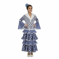 Costume per Adulti My Other Me Alvero Azzurro Ballerina di Flamenco (1 Pezzi) Taglia  5-6 Anni 