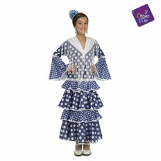 Costume per Adulti My Other Me Alvero Azzurro Ballerina di Flamenco (1 Pezzi) Taglia  5-6 Anni 