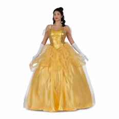 Costume per Adulti My Other Me Giallo Principessa Belle (3 Pezzi) Taglia  S 