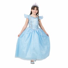 Costume per Adulti My Other Me Azzurro Principessa (3 Pezzi) Taglia  3-4 Anni 