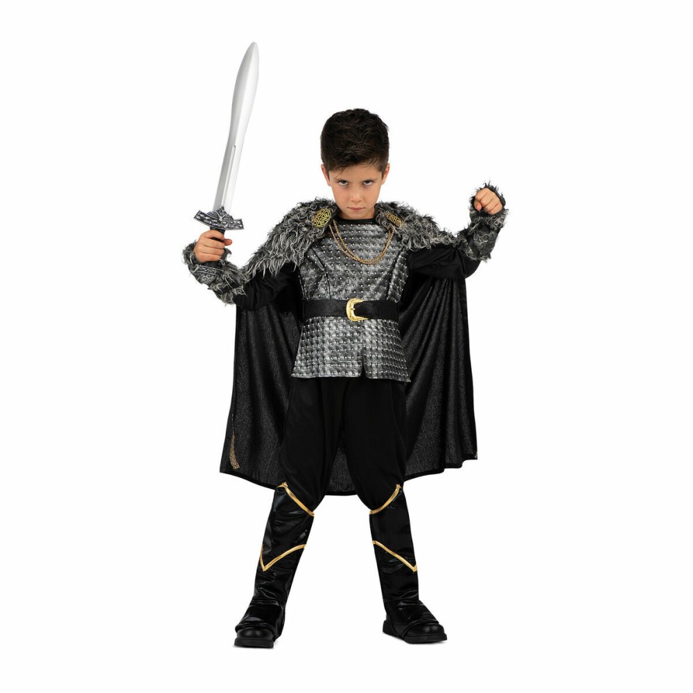 Costume per Bambini My Other Me Vichingo Nero Grigio (5 Pezzi) Taglia  10-12 Anni 