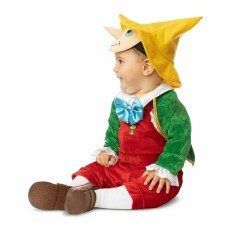 Costume per Adulti My Other Me Pinocchio Rosso Verde Taglia  1-2 anni 