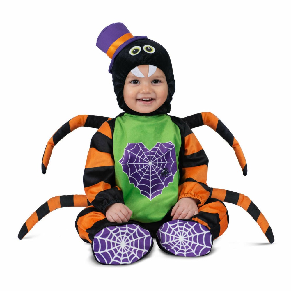 Costume per Bambini My Other Me Ragno (4 Pezzi) Taglia  12-24 Mesi 