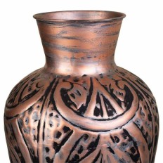 Vaso Alexandra House Living Bronce Ferro 24 x 54 x 24 cm    